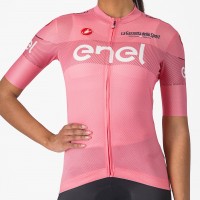 Dames Fietskleding Roze Giro d'Italia 2024 Competizione Jersey