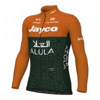 Heren Fietskleding Ale Team Jayco Alula TDF 2024 shirt met lange mouwen