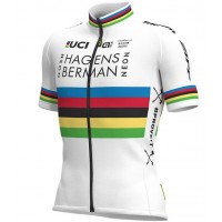 2019 World Champion Hagens Berman Axeon Wielershirt Korte Mouw