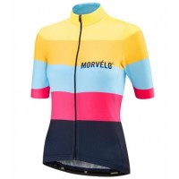 MORVELO Dames ZOOM Wielershirt Korte Mouw