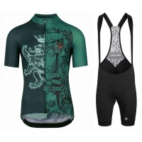 2020 Asos Fastlane Wyndymilla Menace Fietskleding Set Fietsshirt Met Korte Mouwen+Korte Koersbroek Bib 289EXIG