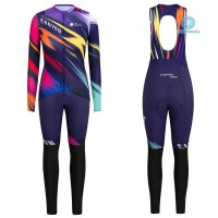 2020 Canyon Pro Team CS Dames's Thermal Wielershirt Korte Mouw And Pants Set 896NTMT