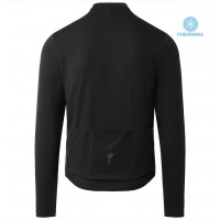 2020 Specialized Zwart Thermal Wielershirt Lange Mouw 925DKVB