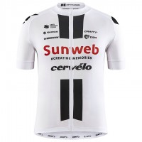 2020 SUMWEB Team LTD Wit Wielershirt Korte Mouw 688QMPI