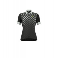 ALE EXCEL BOLAS Dames Wielershirt Korte Mouw Wit