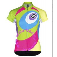 2016 ASSOS Vrouw Wielershirt Korte Mouw D