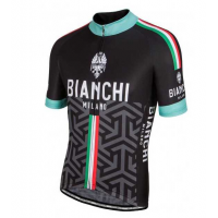 2017 Milano Bianchi Wielershirt Met Korte Mouwen 006