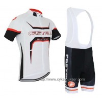 Castelli Velocissimo Tour Fietskleding Set Fietsshirt Met Korte Mouwen+Korte Koersbroek