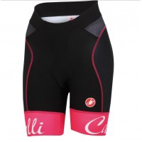 2016 Castelli Vrouwen Free Aero Korte Fietsbroeken Roze