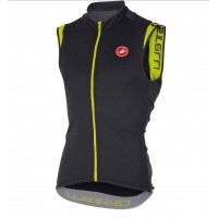 2016 Castelli Entrata 2.0 Wielershirts Mouwloos Zwart Geel