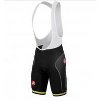 2016 Castelli Korte Fietsbroeken Bib Zwart Rood