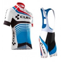 2016 CUBE Fietskleding Set Fietsshirt Met Korte Mouwen+Korte Koersbroek