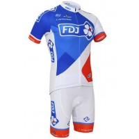 2015 FDJ Fiskleding Fisshirt Korte+Korte Fisbroeken