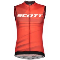 Wielerkleding Profteams 2020 SCOTT RC Pro Maglia Senza Maniche Rood