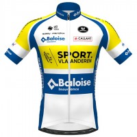 Wielerkleding Profteams 2020 Sport Vlaanderen-Baloise Vermarc Wielershirt Met Korte Mouwen
