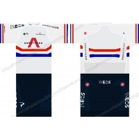 Team INEOS Grenadier 2020 UCI World Champion Wielerkleding Set Wielershirts Korte+ Wielrenbroek WPGHA