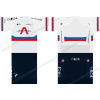 Team INEOS Grenadier 2020 UCI World Champion Wielerkleding Set Wielershirts Korte+ Wielrenbroek QJMMV