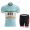 Set La Mitica Fausto Coppi 2021 Fietskleding Set Fietsshirt Met Korte Mouwen+Korte Koersbroek Bib RQUUU