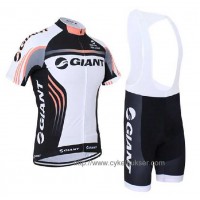 Goedkoop Giant 2014 Race Fietskleding Set Fietsshirt Met Korte Mouwen+Korte Koersbroek