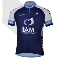 Teams IAM Wielershirt Met Korte Mouwen
