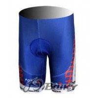 Katusha Russia Korte Fietsbroeken Wit Rood