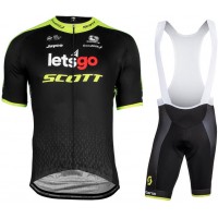 MITCHELTON-SCOTT Tour De France 2018 Fietskleding Set Wielershirt Korte+Korte Fietsbroeken Bib