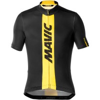 Mavic Cosmic Zwart Wielershirt Korte Mouw