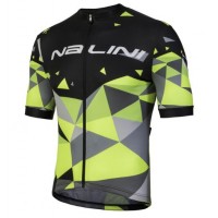 Nalini AHS Discesa Yellow Wielershirt Korte Mouw