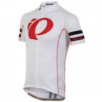 Pearl Izumi Elite Climbers-Blanc Rouge Wielershirt Korte Mouw