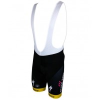 Quick-Step Floors 2018 Tour Special Edition Geel Korte Fietsbroeken Bib