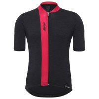 Santini Origine Rood Wielershirt Korte Mouw