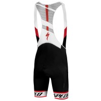 Specialized SL Elite-Wit Rood Korte Fietsbroeken Bib