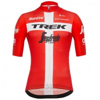 Trek-Segafredo Danish Champion 2018 Wielershirt Korte Mouw