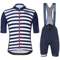 Malaga Vuelta Espana 2018 Fietskleding Set Wielershirt Korte Mouw+Korte Fietsbroeken Bib