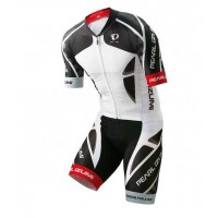 2016 Pearl Izumi Fietskleding Korte Mouwen+Korte Fietsbroek Bib Zwart Rood Wit