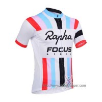 Teams Rapha Focus Wielershirt Met Korte Mouwen Wit