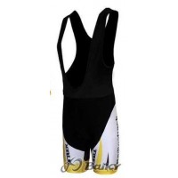 RidioShack Trek Livestrong Korte Fietsbroeken Bib Zwart Rood