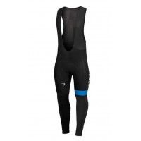 2016 SKY Fietskleding Wielershirt Lange Fietsbroek Bib Vliezen Zwart Blauw