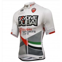 2016 Skydive Dubai Wielershirt Korte Mouw Blauw