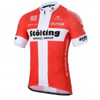 2016 Stolting Wielershirt Met Korte Mouwen Rood