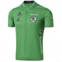 2016 SKODA TOUR DE FRANCE Wielershirt Met Korte Mouwen Groen
